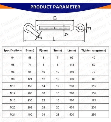 Wasseraufbereitung Edelstahl Schließkörper Drehschnalle M16 M2 M24 für Shandong Kauf Jis F7020 M4 Marine Eye Eye Handrad