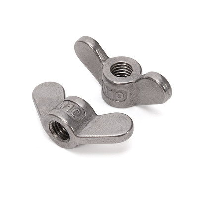 Allgemeine Industrie Anwendungen Metrisches Messsystem Legierstahl Schmetterlingsflügelnüsse mit galvanisiertem Edelstahl