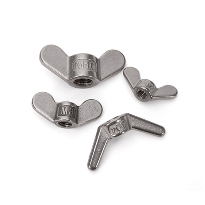 Allgemeine Industrie Anwendungen Metrisches Messsystem Legierstahl Schmetterlingsflügelnüsse mit galvanisiertem Edelstahl