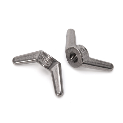 Allgemeine Industrie Anwendungen Metrisches Messsystem Legierstahl Schmetterlingsflügelnüsse mit galvanisiertem Edelstahl