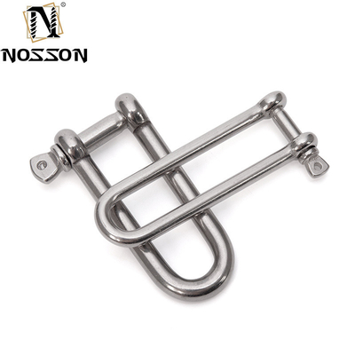 Hochpolierte Oberfläche 8 mm Präzisionsgusstechnologie Edelstahl Europäische Schlinge Typ D