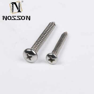 Metrische SS304 SS316 Edelstahl M2.5 JIS Phillips Flachkopf-Selbstschraubschrauber für Metall im JIS-Standard