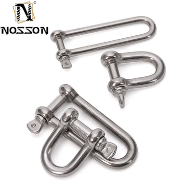 Präzisionsgusstechnik 304 316 Edelstahl Schrauben Typ Kettenkette D Ketten für 8 mm Größe