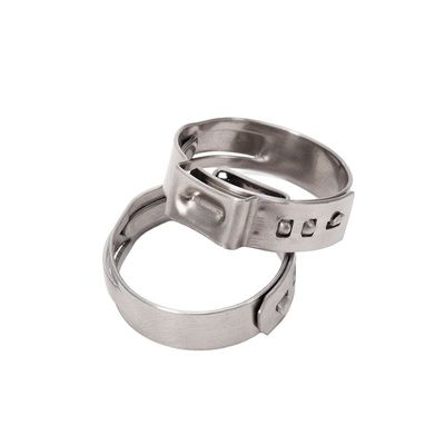 Allgemeine Industrie Finish ZINC Metrische Messung Edelstahl Metallschlauch Verstellbare runde Klammer und notwendig für den Bergbau