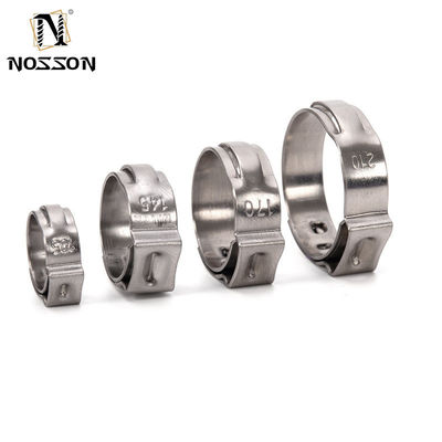 Allgemeine Industrie Finish ZINC Metrische Messung Edelstahl Metallschlauch Verstellbare runde Klammer und notwendig für den Bergbau