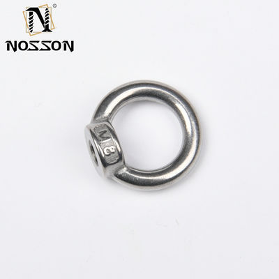 M2.5 M3 M4 M5 M6 M8 M10 M12 M14 M16 M20 Zinkplattierte Lift-Augenbolze mit Nuss Edelstahl-Augenbolzen geschlossener Ankerring