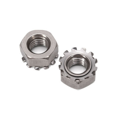 Metrisches Messsystem ZINKGELATET M6 M8 Edelstahl K-Nüsse mit ANSI/ASME-Standard und freien Spinnwaschmaschine