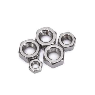 Imperial Measurement System JIS Standard Edelstahl 304 316 Hexagon Hex Nuts M14 M16 M18 M20 M22 M24 mit Zink- und Wachsveredelung