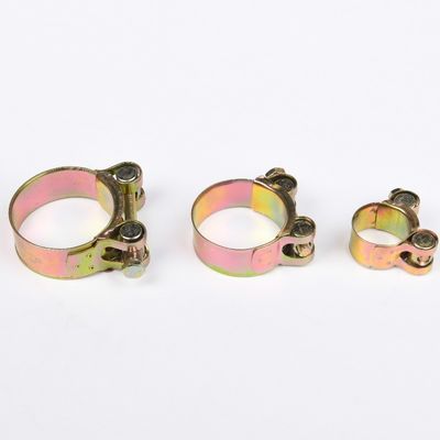 Instock Plain Surface Galvanized Steel Single Bolt Hydraulic Pipe Clamp für metrische Messungen und schwere integrierte Schläuche