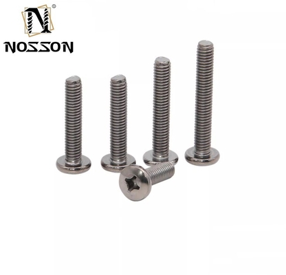 Verzinkte Veredelungsindustrie Titanium Edelstahllegierung Schraube Bremsscheibe Titanium Schrauben Schrauben mit Pan Head DIN Standard