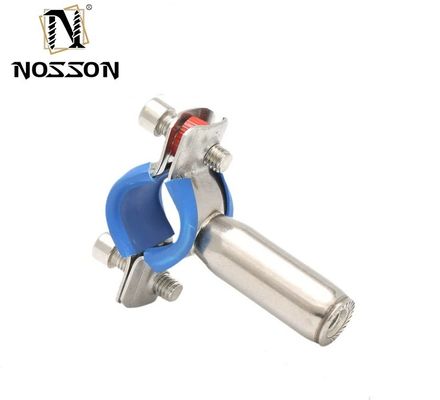 16-300mm angepasste Stütze Sanitärstahl 304 Rundrohr Klemm Rohrhalter für DIN Standard