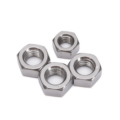 Metrisches Messsystem M5 M6 M8 M10 M12 M14 M16 Zinkplattierte Sechseckennuss für Schraube und Schraube