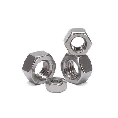 Zinkplattiert GB Standard Hexagonnut mit weiblichen Fäden und Material aus Kohlenstoffstahl Einzelhandelsindustrie