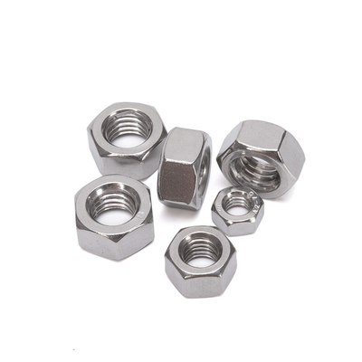 Zinkplattiert GB Standard Hexagonnut mit weiblichen Fäden und Material aus Kohlenstoffstahl Einzelhandelsindustrie