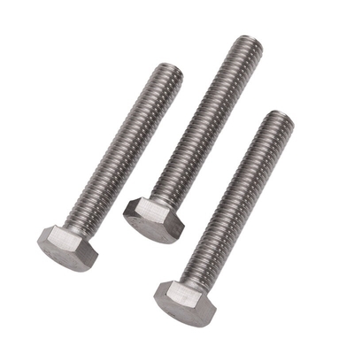 DIN933 304 Edelstahl Hexbolzen für hohe Wettbewerbsfähigkeit INCH Messsystem DIN Standard