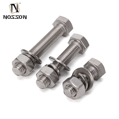 DIN933 304 Edelstahl Hexbolzen für hohe Wettbewerbsfähigkeit INCH Messsystem DIN Standard