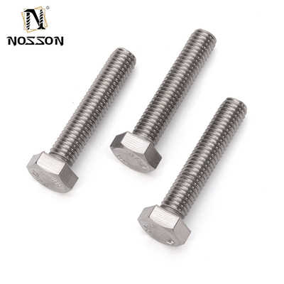 DIN933 304 Edelstahl Hexbolzen für hohe Wettbewerbsfähigkeit INCH Messsystem DIN Standard