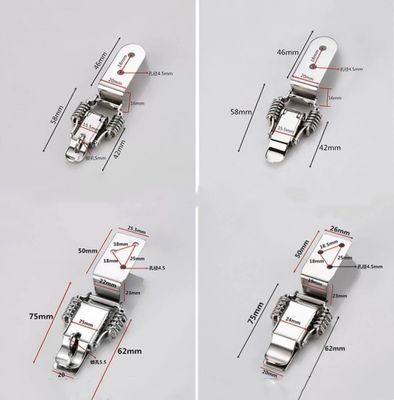 Verstellbare Metrikmessung Edelstahl Feder Hebel Spannung Schleusen Schalter Klemme für Werkzeugkasten Schleusen Sperrmechanismus