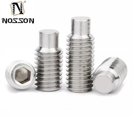 Messing Pan Head M1.6 M2 M2.5 M3 M4 M5 M6 M8 M10 M12 304 Edelstahl Metrisches Gewinde Slotted Cone Point Set Schrauben Schraubverschluss