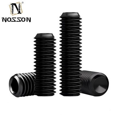 Metrischer Pankopf DIN916K 304 316 Edelstahl Knurled Hexagon Cup Point Grub Schraube gezahte Hex Socket Cup Point Set Schraube