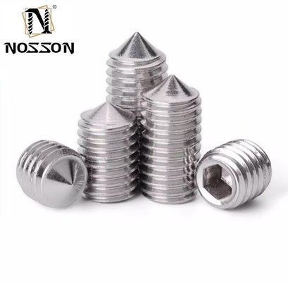Polstern DIN913 DIN914 DIN916 Gr12.9 Schwarzes Legierstahl M1.4 M2 M2.5 M3 M4 Allen Grub Schraube für INCH-Messsystem