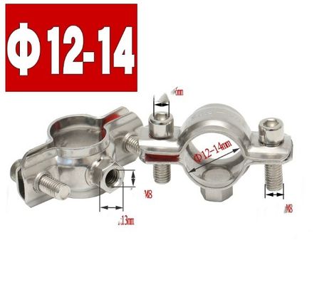 JIS-Standard 16-300mm Gummi-Verschluss Schwerlast-Rohrspange Hangende verzinkte Schlauchspange für Schwerlastanwendungen