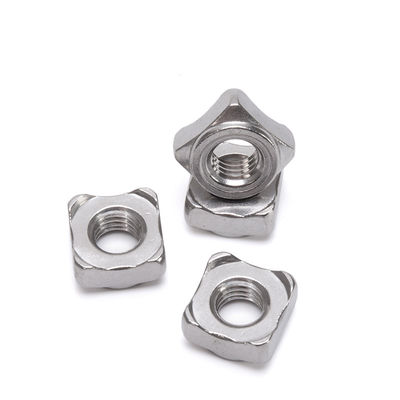 304 316 Edelstahl-Rechteckschweißnut Rund-Quadrat-Vier-Punkt-Schweißnut Din928b für die Öl- und Gasindustrie