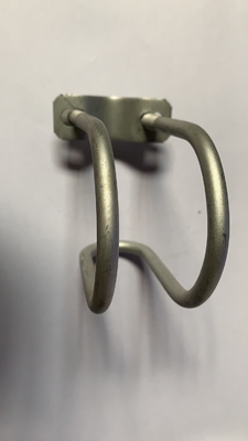 Möbel Doppelrohrklemme 304 aus Edelstahl Doppel-U-Schraube mit Schraube und Waschmaschine U-Klemme M6 M8 schwarze Oberfläche DIN-Standard