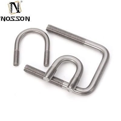 ZINK Finish ANSI Standard Edelstahl Quadrat U-Schraube für hohe Festigkeit und Härte M3 M4 M5 M6 M8 M10 M12 M16 M20