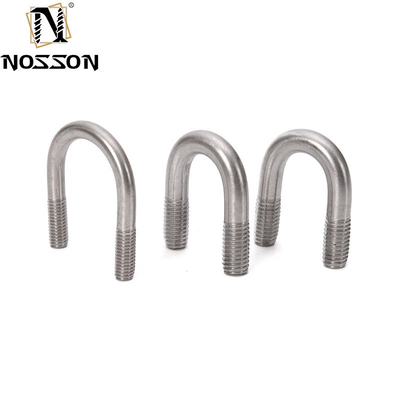 Edelstahl 316 Flachrunder biegsame U-Schrauben DIN1142 Spezial für M3 M4 M5 M6 M8 M10 M12 M16 M20 ANSI/ASME