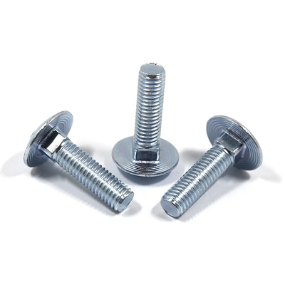 Einfache Veredelung SS304 SS316 Galvanisierter Triebwagen Bolt Nuss M4 M5 M6 M8 M10 mit A2-70/A4-80/304/316 Stahl und hochwertigem Stahl