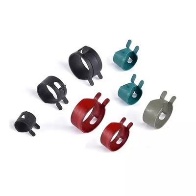 Edelstahl-Schwerlastklemmen Metall-Aktion Fue-Feder-Schlauchklemmen mit Zink-Ausführung und kundenspezifischer OEM-Unterstützung