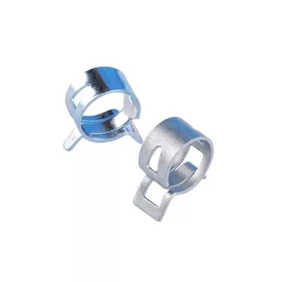 Edelstahl-Schwerlastklemmen Metall-Aktion Fue-Feder-Schlauchklemmen mit Zink-Ausführung und kundenspezifischer OEM-Unterstützung