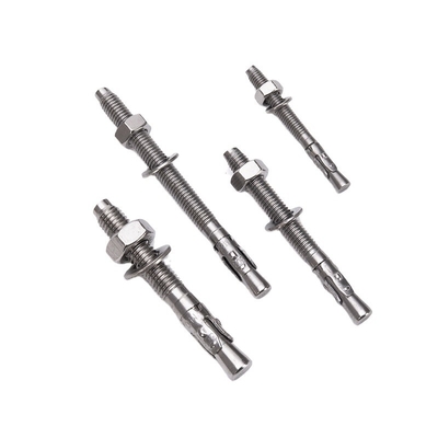 Probe 700 Kapazität M12*120 Galvanisierte Expansionsschrauben Stahl-Weggen-Ankerschrauben mit hellen Oberfläche