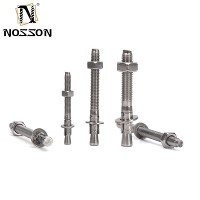 Probe 700 Kapazität M12*120 Galvanisierte Expansionsschrauben Stahl-Weggen-Ankerschrauben mit hellen Oberfläche