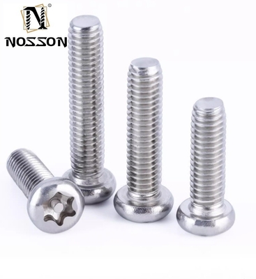 JIS-Standard Schraubsicherheitsschrauben mit Flachkopf Torx-Pin Diebstahlschraubmaschine M3 M4 M5 M6 Metrischer Standard