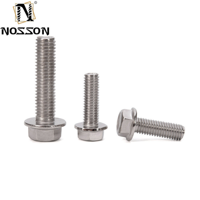 Hohe Haltbarkeit DIN6921 Edelstahl M3-M56 Hex Waschkopf Flansche Schraube und Mutter Standard DIN Grade A2-70/A4-80