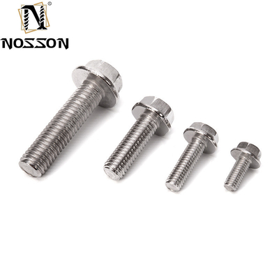 M6 M8 M10 3/8&quot; 1/4 20 Grade 12.9 8.8 Zink Edelstahl 310S Titan Schraube mit Kopf Flansch Schraube