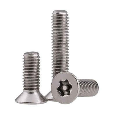 Edelstahl Pan Head Torx Pin Anti-Diebstahl-Rundkopf benutzerdefinierte Sicherheitsschrauben im metrischen Messsystem DIN Standard