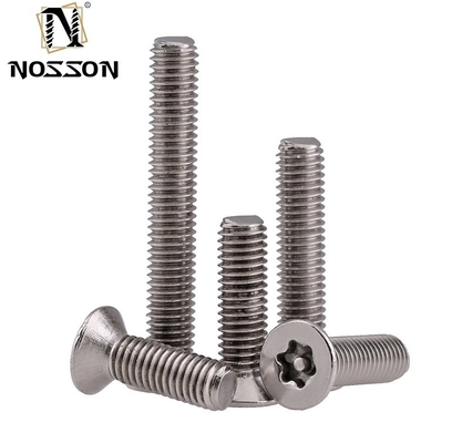 Edelstahl Pan Head Torx Pin Anti-Diebstahl-Rundkopf benutzerdefinierte Sicherheitsschrauben im metrischen Messsystem DIN Standard