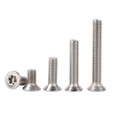 Metrische Torx-Pan-Kopfschraube mit Nadel für M1.6-M20 im JIS-Standard-Silberplattierte Messsystem