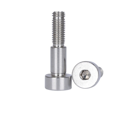 ISO9001-zertifizierte SUS304 Gerade Knurling Head Hex Socket Slotted Shoulder Stripper Schraube für Präzisionsbearbeitung