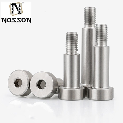 ISO9001-zertifizierte SUS304 Gerade Knurling Head Hex Socket Slotted Shoulder Stripper Schraube für Präzisionsbearbeitung
