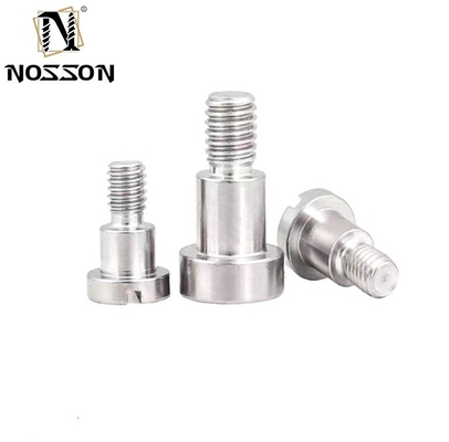 ISO9001-zertifizierte SUS304 Gerade Knurling Head Hex Socket Slotted Shoulder Stripper Schraube für Präzisionsbearbeitung
