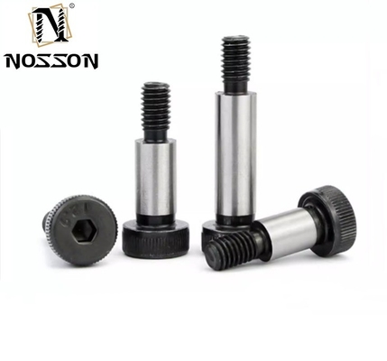 ISO9001-zertifizierte SUS304 Gerade Knurling Head Hex Socket Slotted Shoulder Stripper Schraube für Präzisionsbearbeitung