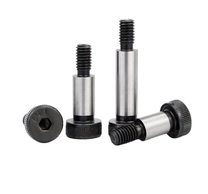 Edelstahl 304 Rundkopf Zink-Aluminium beschichtet ISO 7379 Hex-Socket Schulterschrauben für die Automobilindustrie