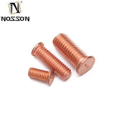 Industrie ZINK Veredelung M3 M4 M5 M8 M12 Aluminium 6061 7075 Anodisierte Schweißschraube ISO 13918 für landwirtschaftliche Maschinen