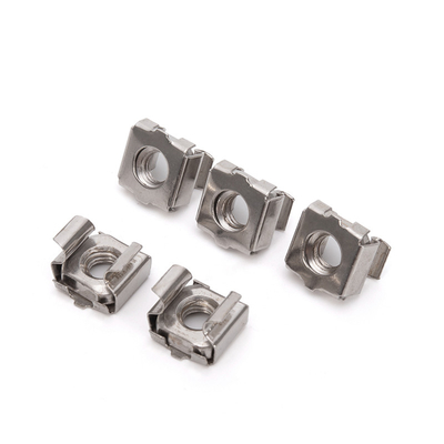 Metrisches Messsystem Edelstahl Quadrat M6 Käfigmutter Bolzen M10 M3 Clip mit DIN Standard und schwarze Oxid-Ausführung