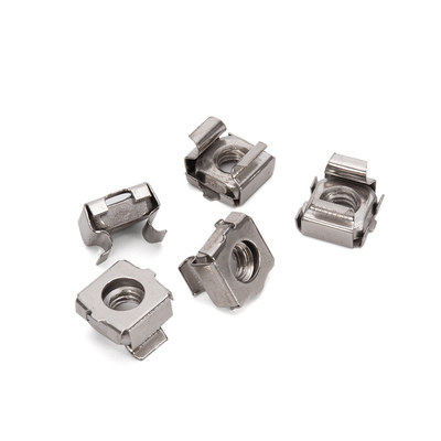 Metrisches Messsystem Edelstahl Quadrat M6 Käfigmutter Bolzen M10 M3 Clip mit DIN Standard und schwarze Oxid-Ausführung