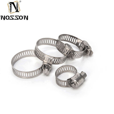 16-300mm Lebensmittel- und Getränkeanwendungen Einstellbare Radiatorschlauchklemme amerikanischen Typs mit GB-Standard-Großstahl